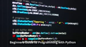 Beginners Guide to Programming with Python